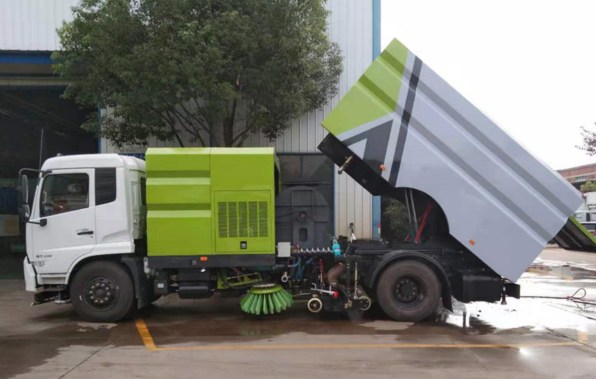 东风天锦洗扫车