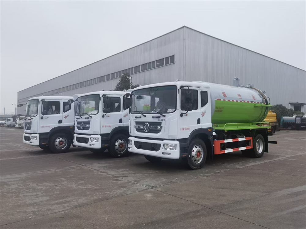 浙江环卫公司采购的15方吸污吸粪车已完工，检验合格准备发车