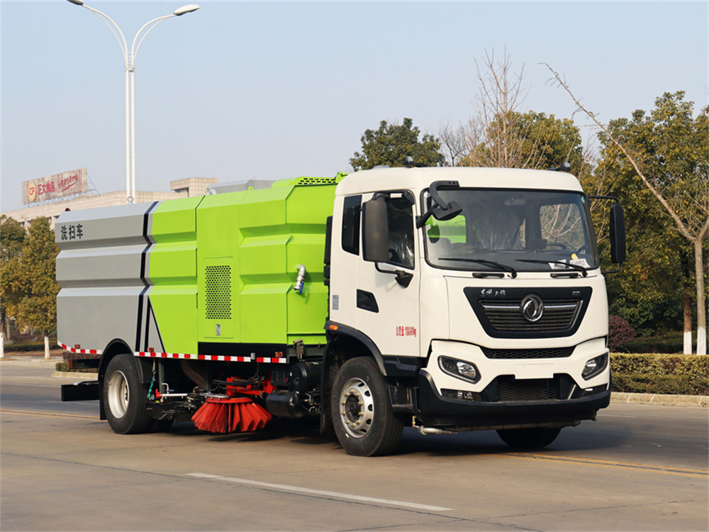 东风天锦洗扫车 16方